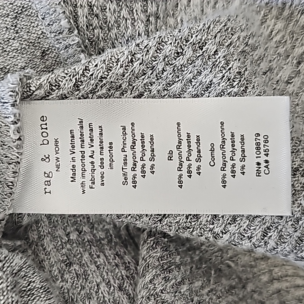 Rag & Bone Gray Long Sleeve Top - Picture 11 of 11
